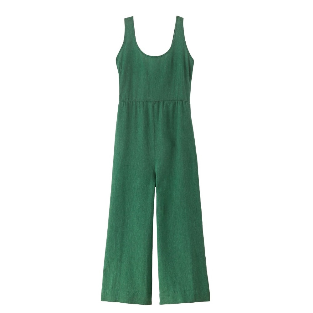 Patagonia Green Wide Leg Jumpsuit